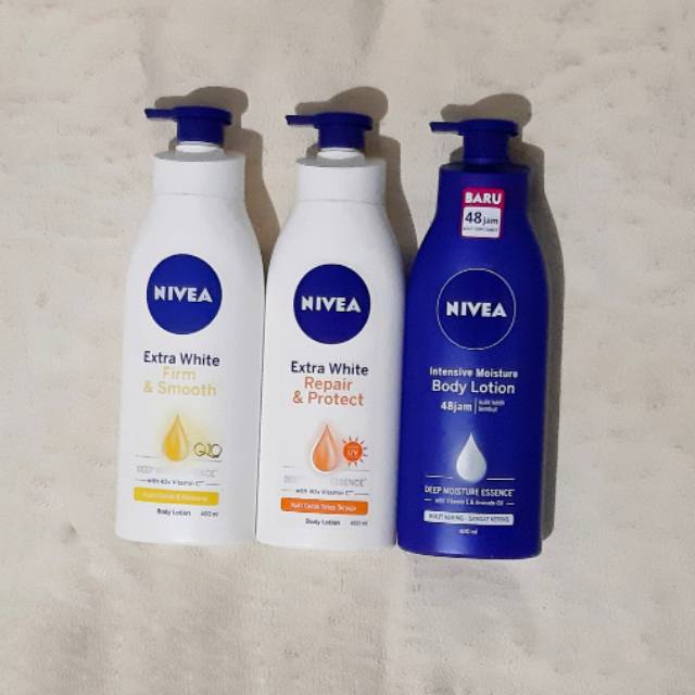 hand and body lotion nivea