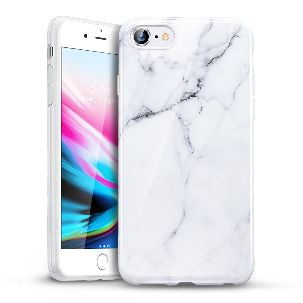 Esr Iphone Se Case Iphone8 Iphone7 Case Slim Soft Flexible Tpu Marble Pattern Cover For Iphone Se 8 7 4 7 Marble Slim Soft Case Shopee Philippines