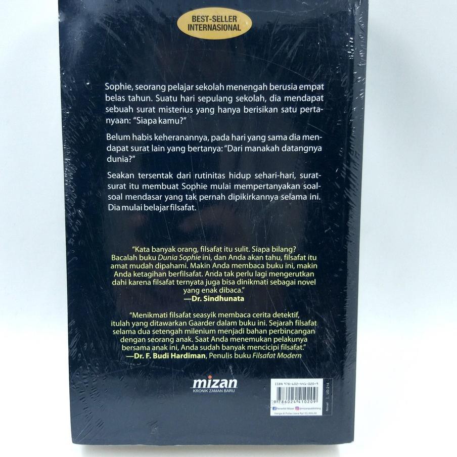 ! Code-764 World Sophie A Philosophy Novel - Jostein Gaarder