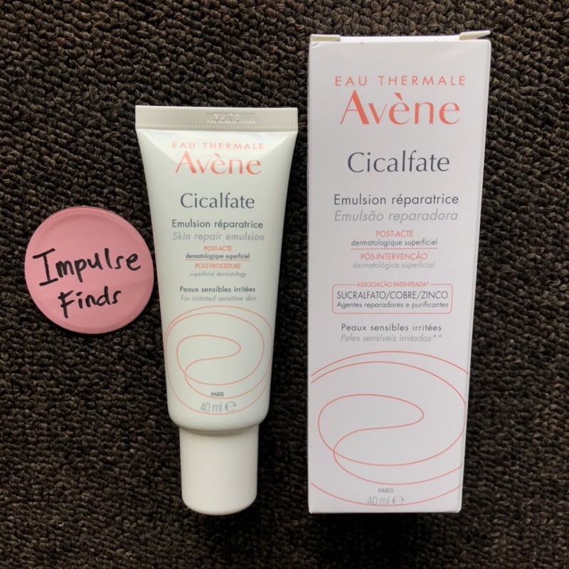avene cicalfate skin repair emulsion