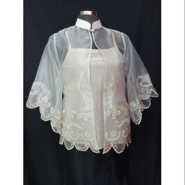 shopee filipiniana dress