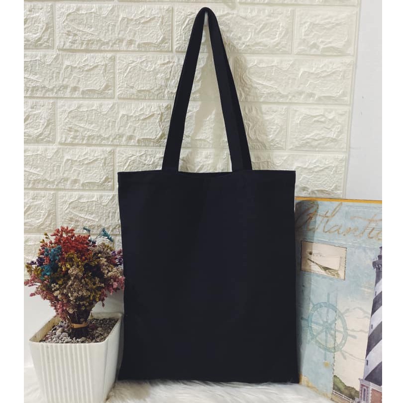 Plain Black Tote Bag Cotton Canvas High Quality Direct Supplier   07ca54a1172303f90d119c947729a387