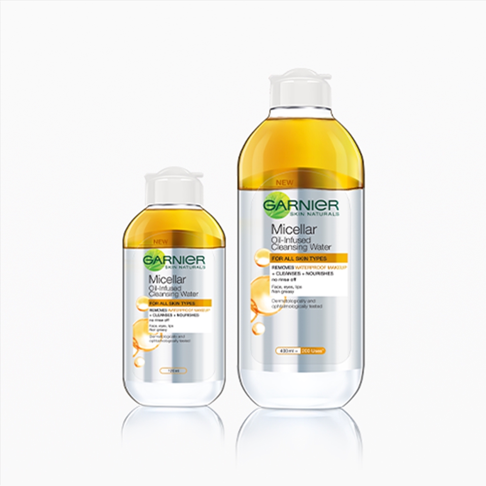 micellar water with argan oil