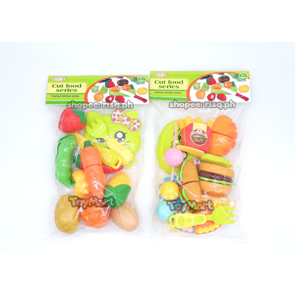 cuttable toy food