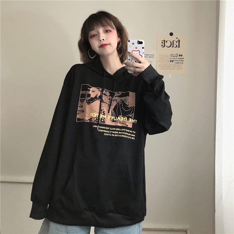 retro oversized hoodie