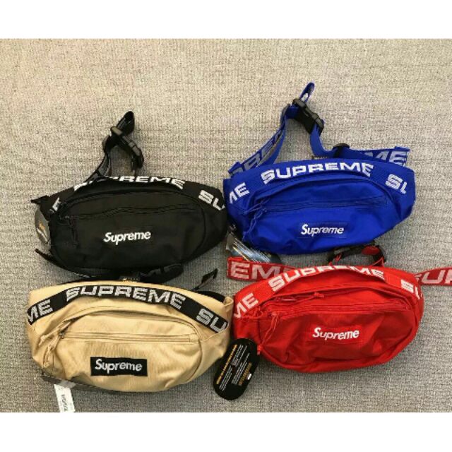 fake supreme ss18 waist bag