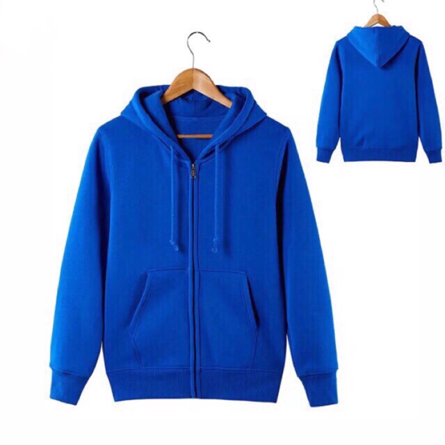 plain blue hoodie womens