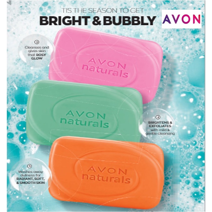 Avon Naturals Bar Soaps 120g Shopee Philippines