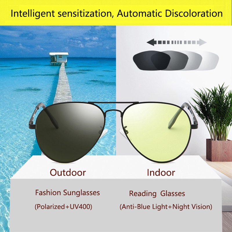 Sunglasses For Men And Women Fashion Retro Polarized Aviator Driving