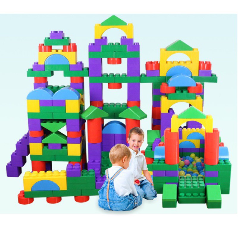 large plastic building blocks for children