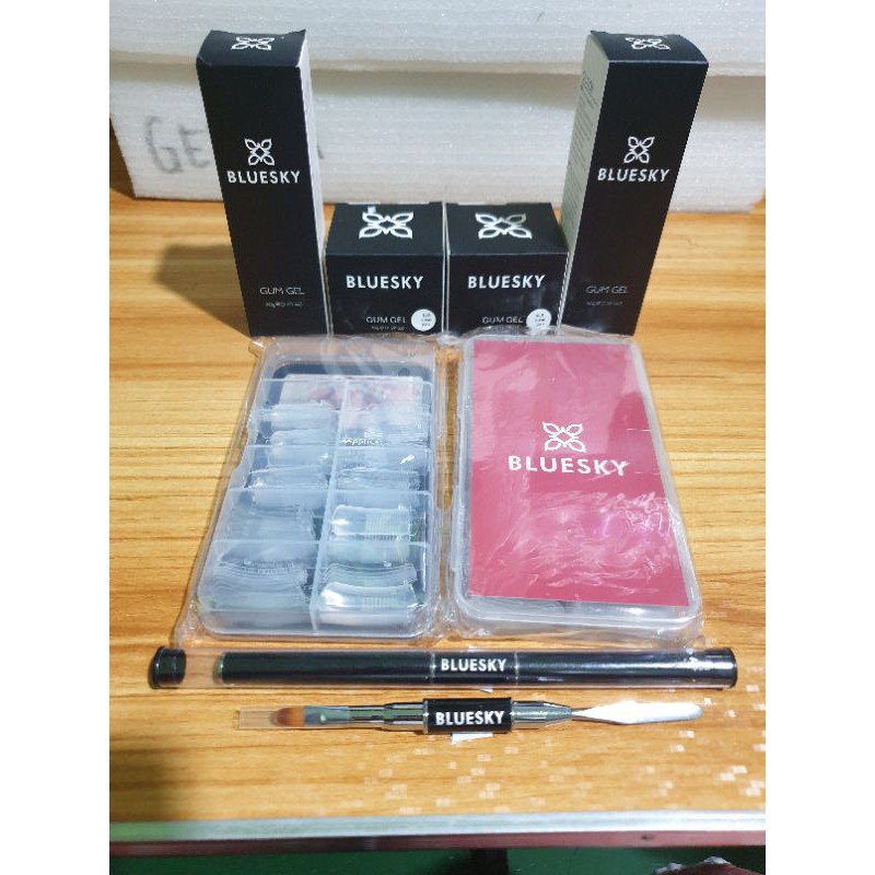Bluesky (Gum Gel Nail Extension Set) Shopee Philippines