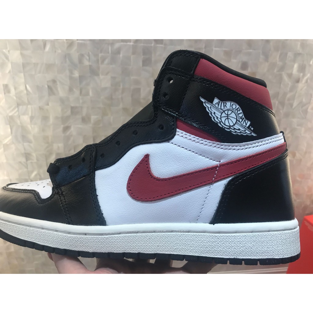 black red jordan 1