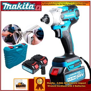 Makita 48V Electric Impact Wrench Brushless Impact Wrench Cordless Power Tools Set Drill Original Dr