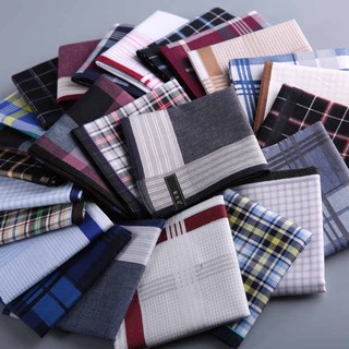 6pcs/12pcs Male Assorted Cotton Handkerchief Panyo Scarf Bandana Cotton Fabric handkerchief for Men