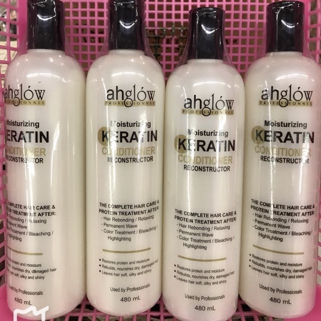 Ahglow Keratin Conditioner 480ml Shopee Philippines