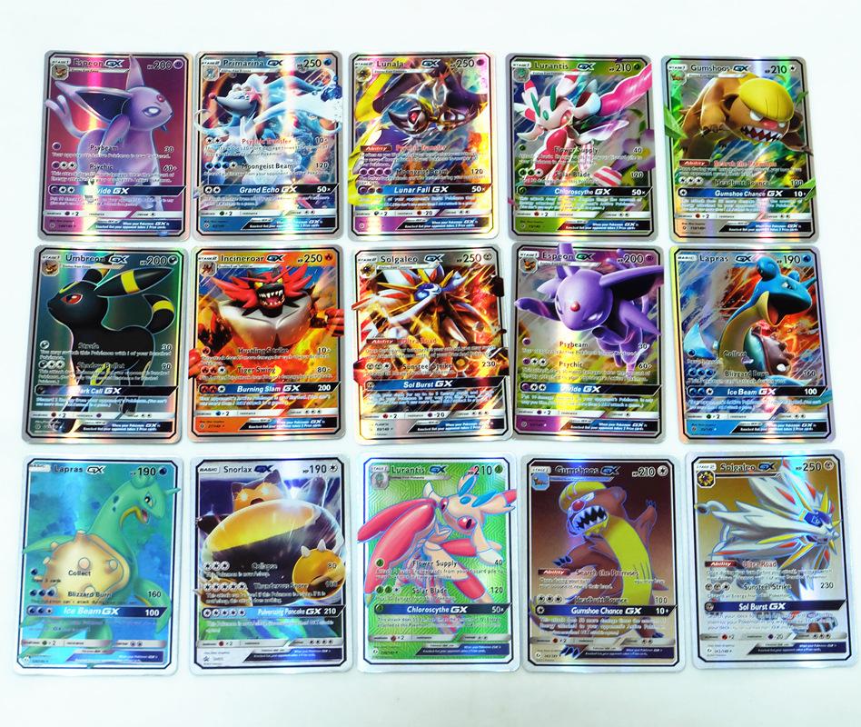 Rare Product 0 Pcs No Repeat Pokemon Card Gx Shining Takara Tomy Game Battle Carte Trading Shopee Philippines