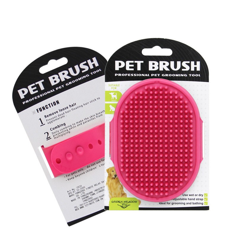 Pet/dog Bath Brush （6 colors) | Shopee Philippines