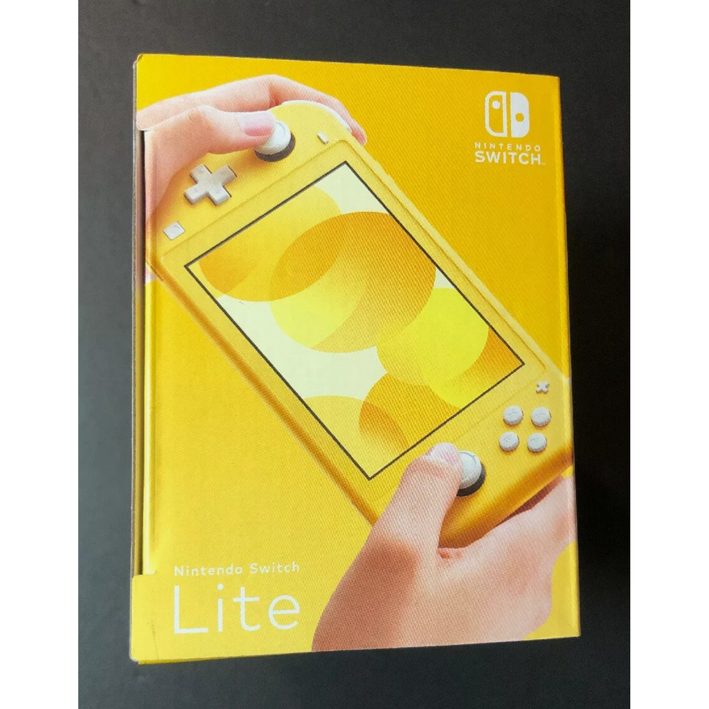 yellow nintendo switch lite animal crossing