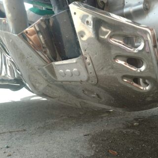 bajaj ct 100 engine guard