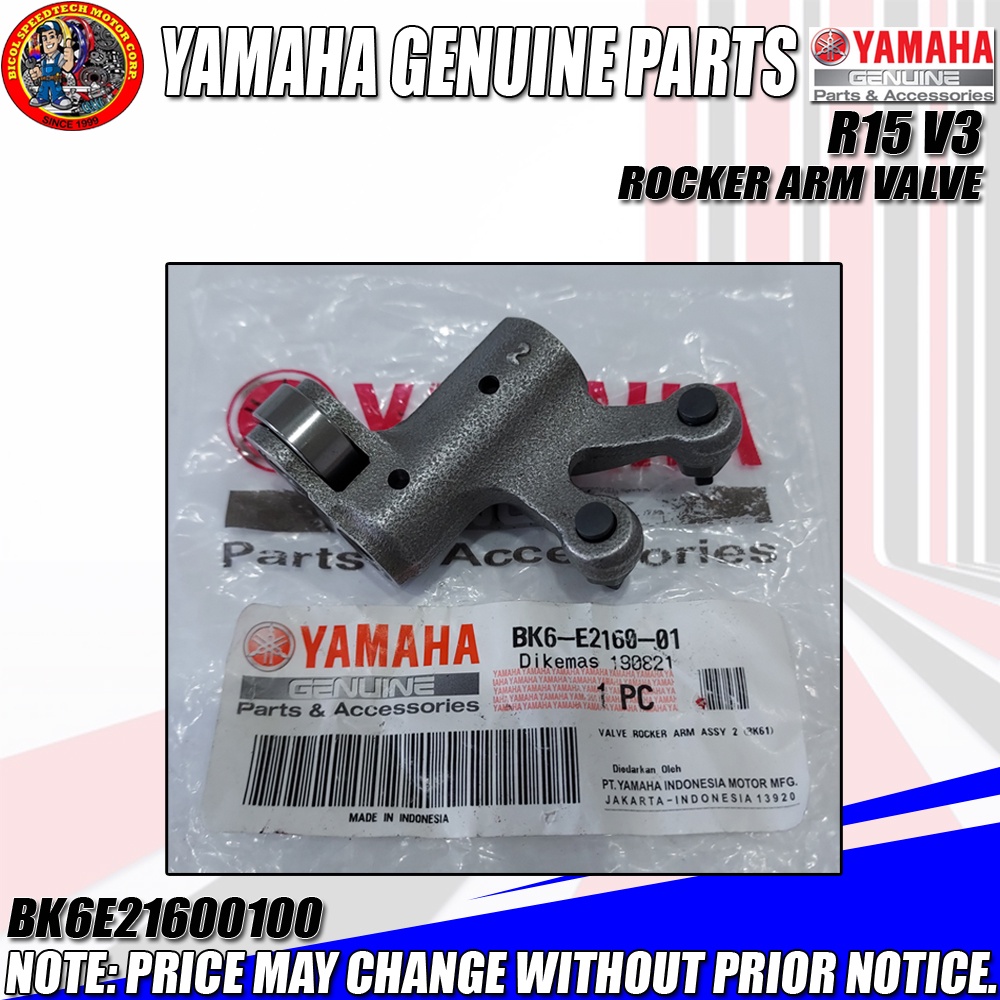 R15 V3 ROCKER ARM VALVE (YGP) (GENUINE BK6E216001) Shopee Philippines
