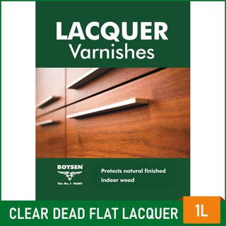 Boysen Clear Dead Flat Lacquer B1253 - 1L | Shopee Philippines