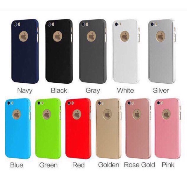 360 Case For Iphone 6 Plus 6s Plus Black Rosegold Only Shopee Philippines