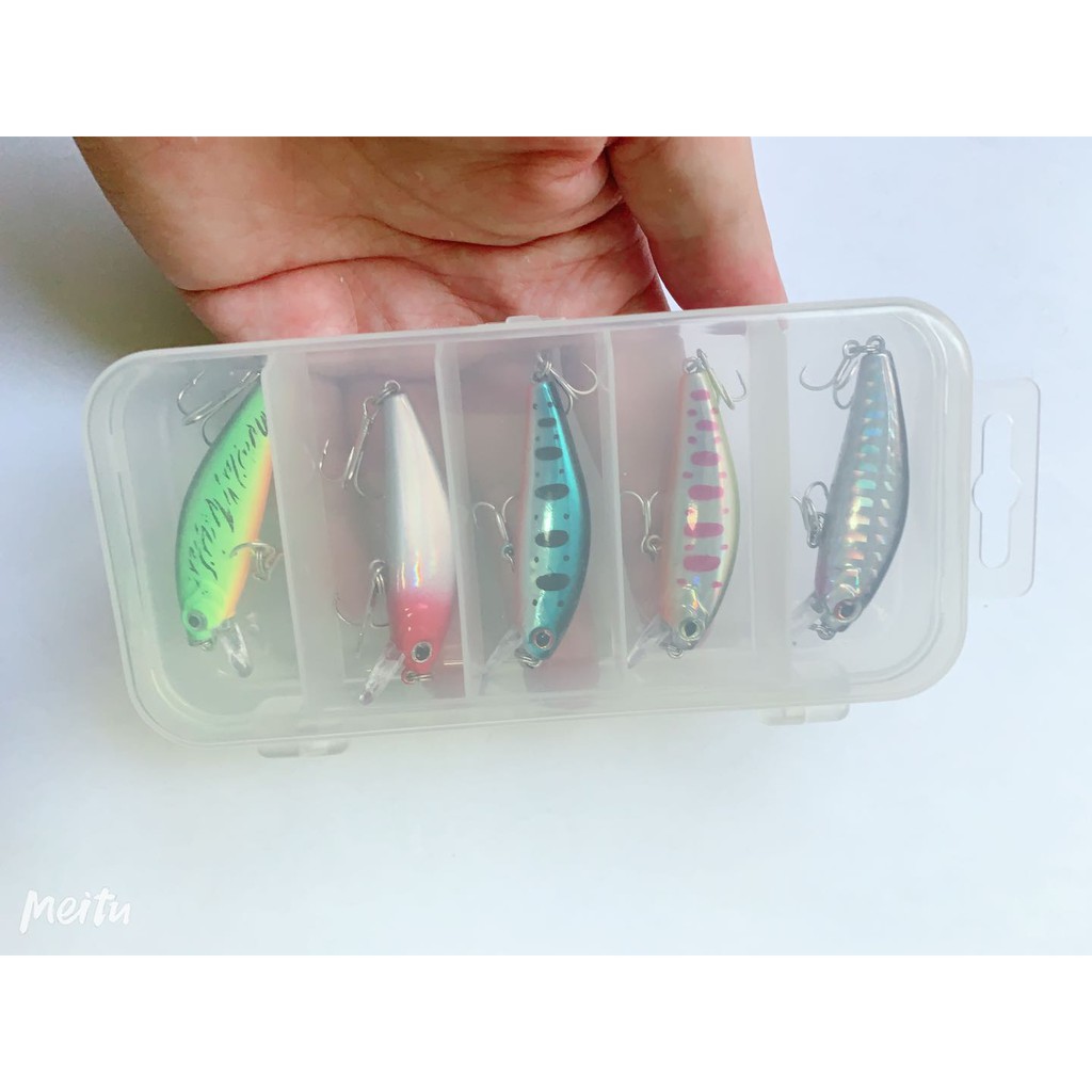 4g Fishing Lure Crank Bait Mini Crankbait 3D Fish Eye 