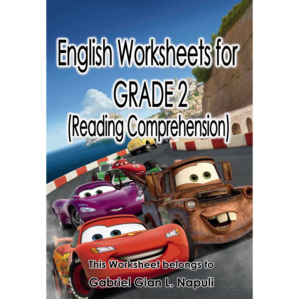 English Worksheets For Grade 2 Reading Comprehension Shopee Philippines