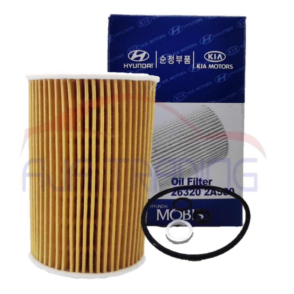 Mobis (26320-2A500) Oil Filter for Hyundai Accent, Veloster CRDi, KIA ...