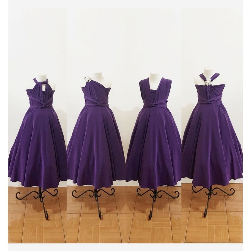 INFINITY KIDS DRESS W/ FREE TUBE ATTACHED SIZES AVAILABLE: 1-3, 4-8, 9-12 years old