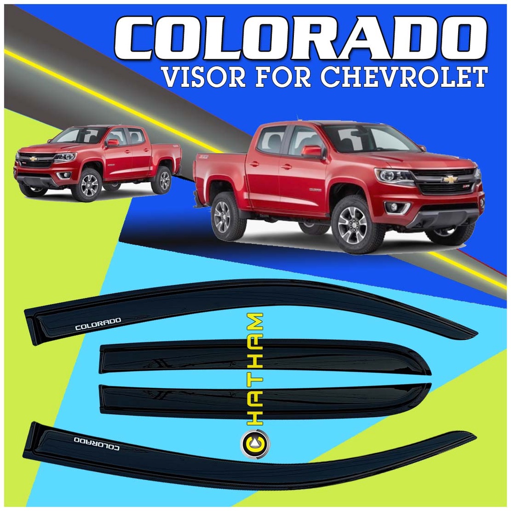 Rain Guard for Chevrolet Colorado ( Window Visor ) Shopee Philippines