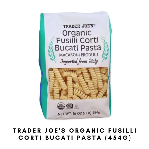 Trader Joe's Organic Fusilli Corti Bucati Pasta (454g) | Shopee Philippines