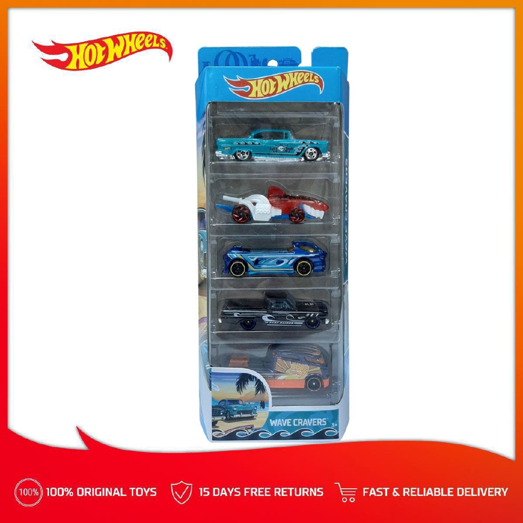 hot wheels 5 car pack