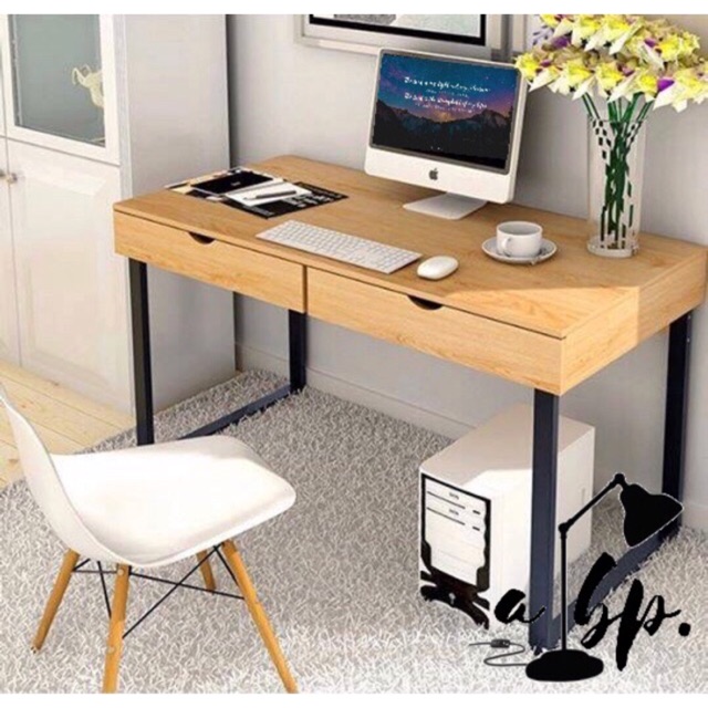 Php 4,500 SET Computer Table 8 + Chair | Shopee Philippines