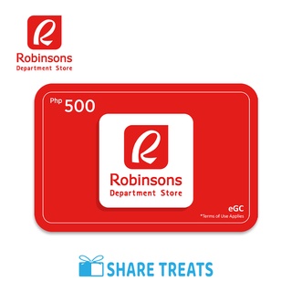 Robinsons Department Store P500 eGift Certificate (SMS eVoucher)
