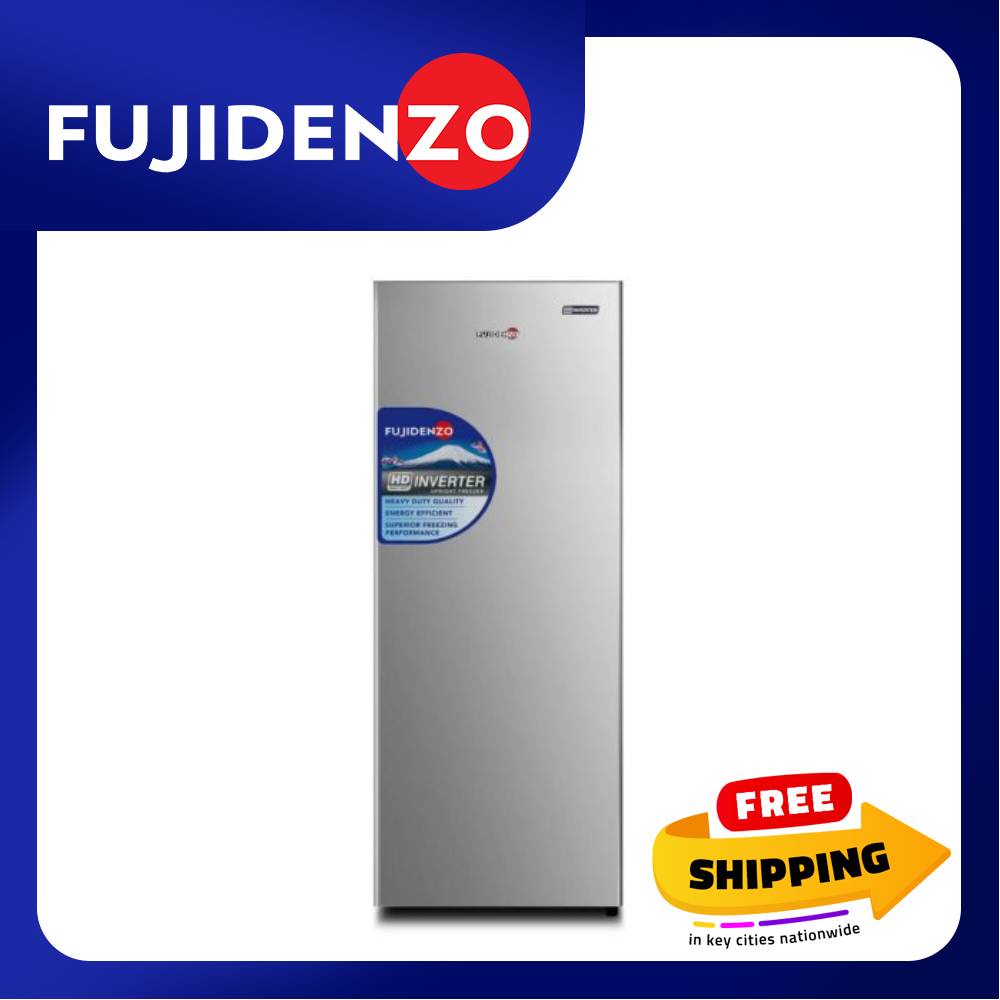 Fujidenzo 7 cu. ft. HD Inverter Upright Freezer IUF70S (Stainless Look