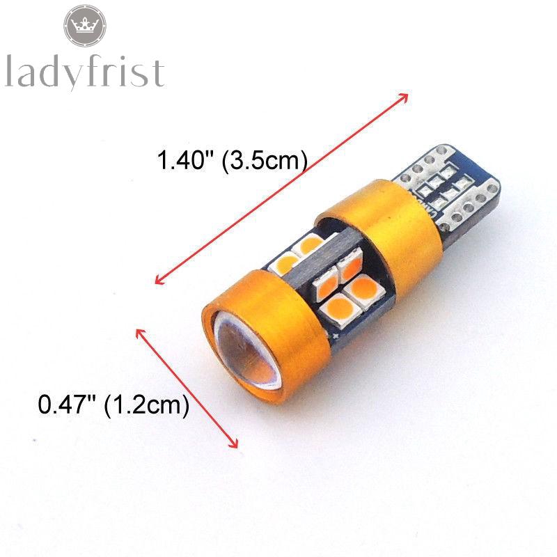 Amber Car Parking Lights T10 168 194 2825 W5W 19SMD LED | Shopee Philippines