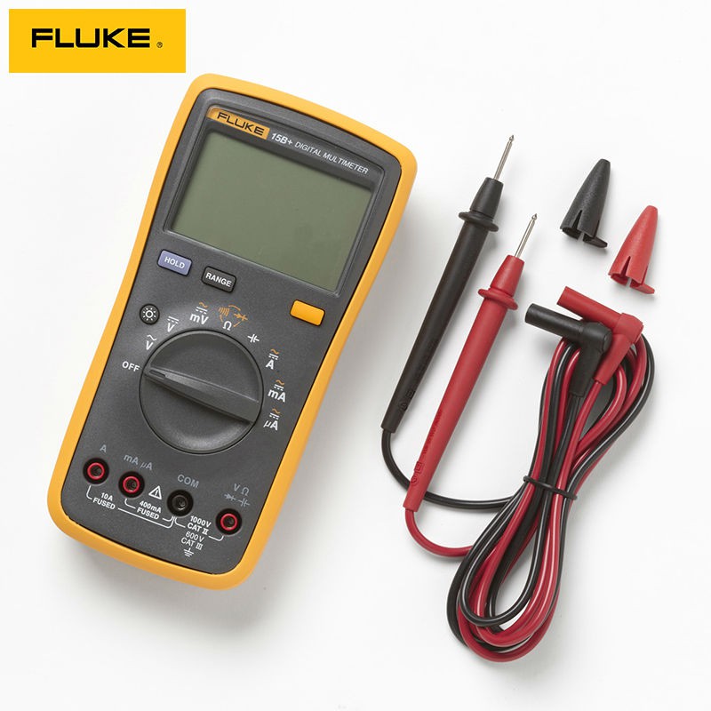 Orginal FLUKE F15B+/15B+ 4000 Counts AC/DC Voltage,Current,Capacitance ...