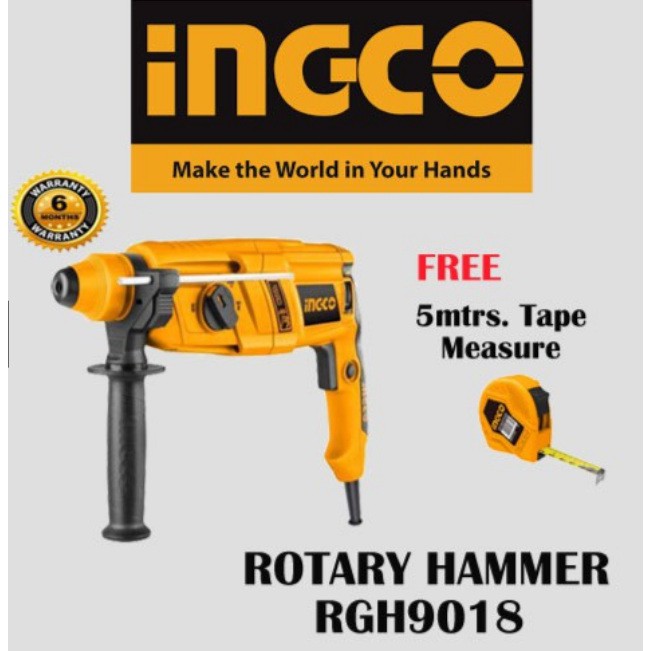 800W Ingco Rotary Hammer Drill RGH9018 | Shopee Philippines
