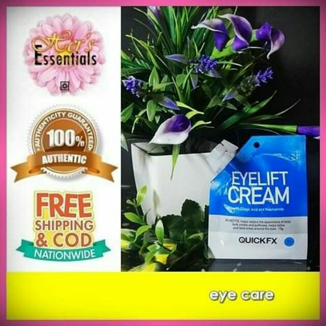 COD! QUICKFX Eye Lift Cream (10 g) Shopee Philippines