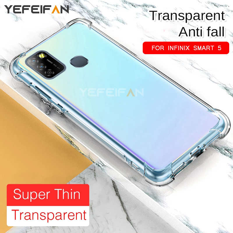 Soft Phone Case For Infinix Smart 5 Shockproof Case Silicone Cover For