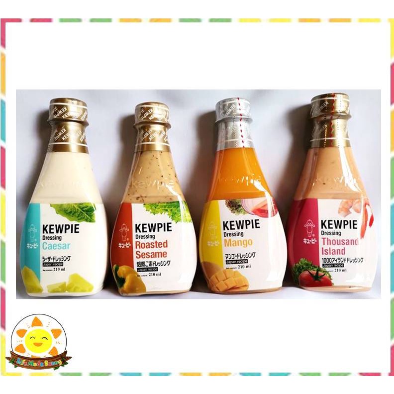 Kewpie Roasted Sesame Thousand Island Caesar Mango Salad Dressing 210ml Shopee Philippines