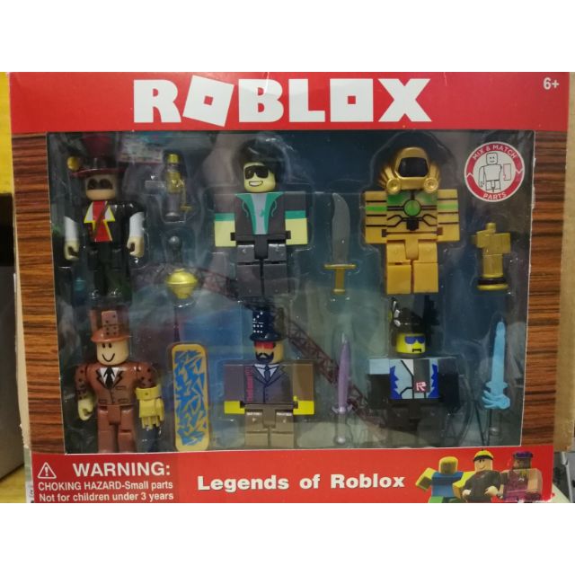 Roblox Legend Of Roblox Shopee Philippines - brandnew 6pcs legend of roblox with weapons and skateboard