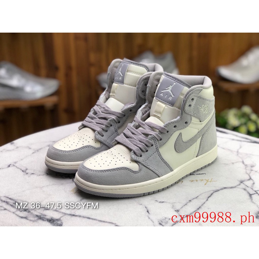 original) Nike Air Jordan 1 HIGH Premium Basketball Shoes AH7389-101 |  Shopee Philippines