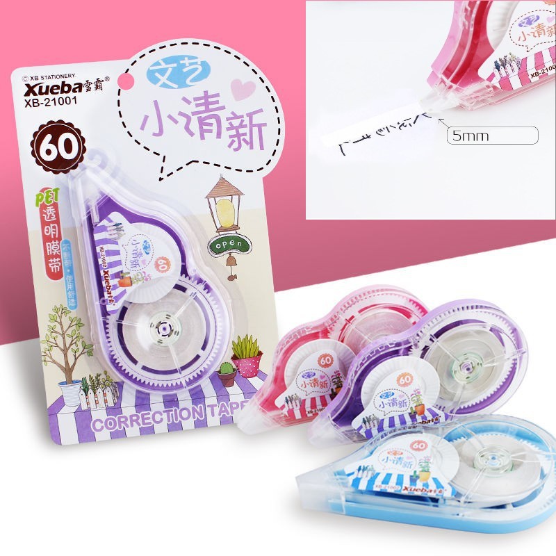 Birdbox Xueba Correction Tape Student Transparent With Core LARGE SIZE