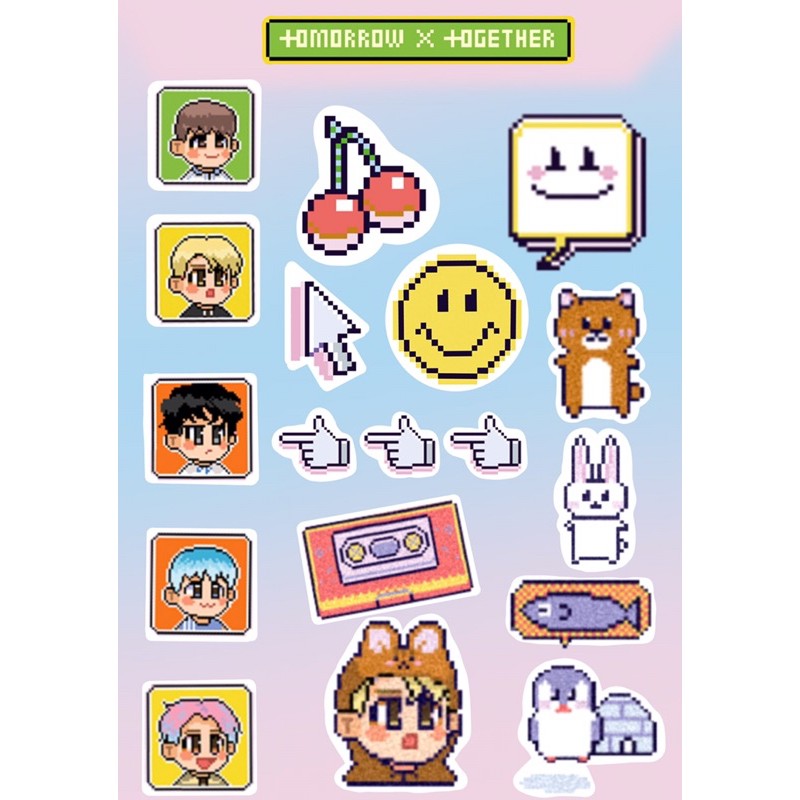 txt waterproof sticker sheet shopee philippines