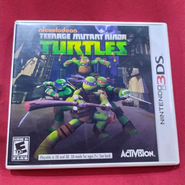teenage mutant ninja turtles 3ds