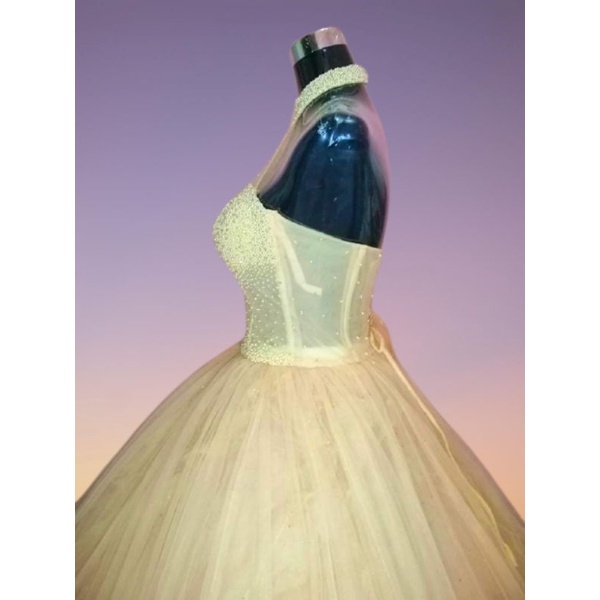 PINK DEBUT BALL GOWN/ GLITTERY DEBUT GOWN/ PINK BALLGOWN / PINK DEBUT GOWN/ ELEGANT GOWN IEbP