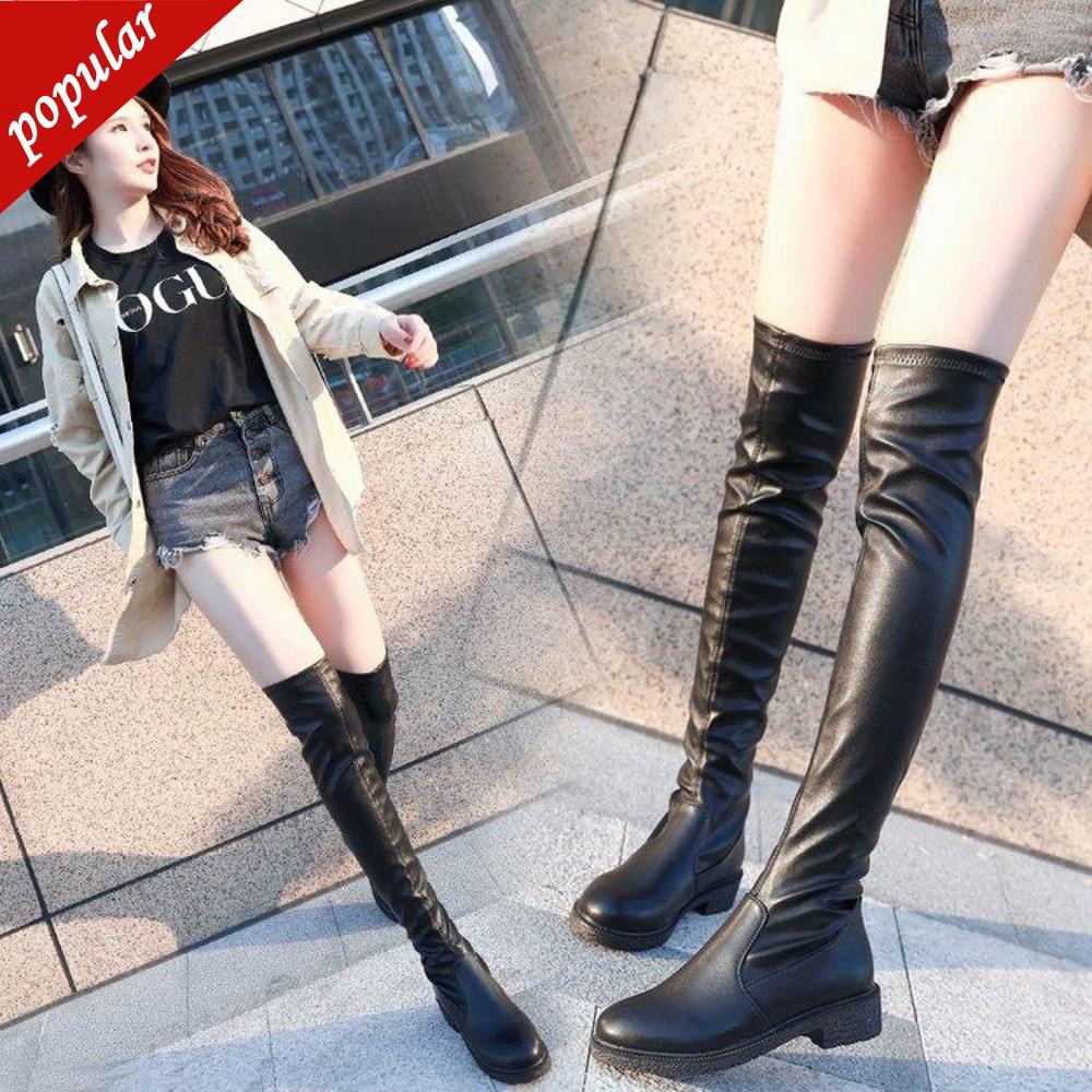 long black knee boots