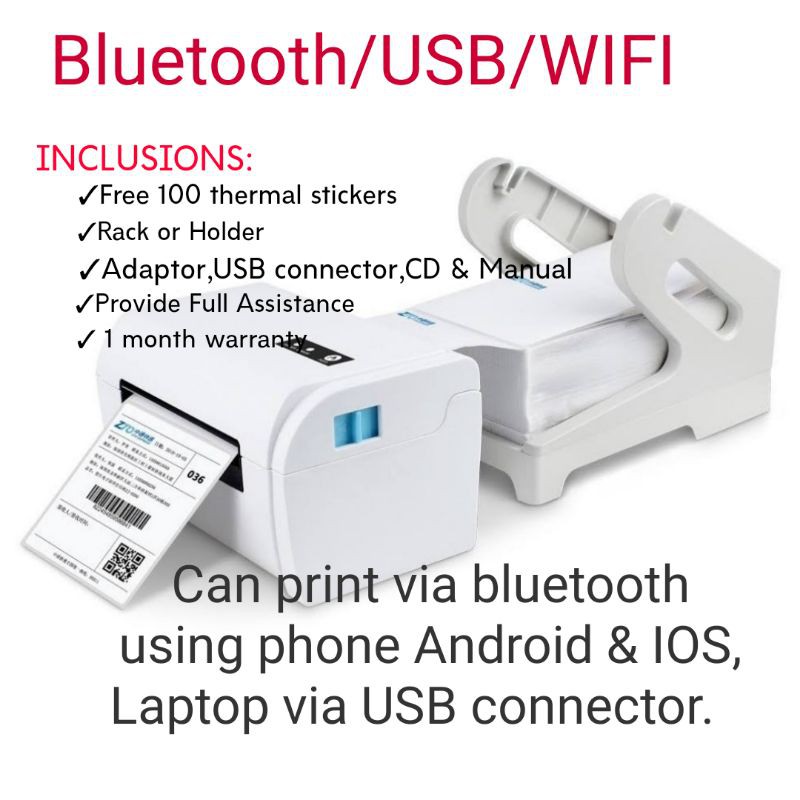 print via bluetooth